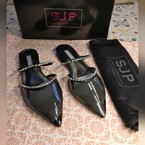 Black Women's Shoes with Arrival """SJP"""